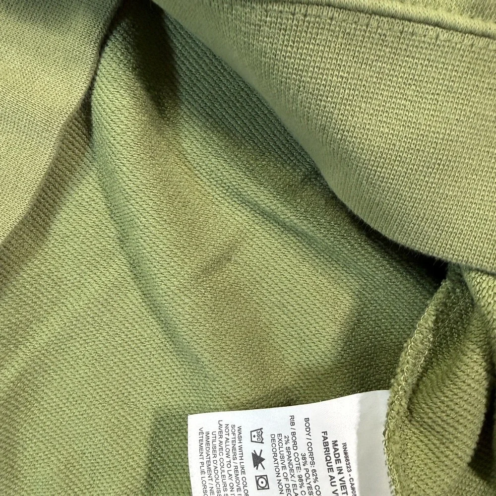 Nike Sweatshirt Men Large Green Dri-Fit Graphic Swoosh Crew Neck Pullover Fleece